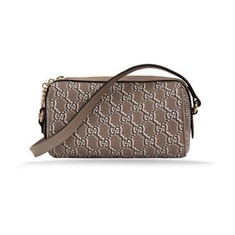 Gucci Schoudertas - Dames - Tassen - Roze - Maat: ONE Size Leer
