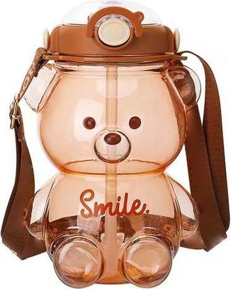 OEM Botella De Agua Isot&eacute;rmica Para Ni&ntilde;os Con Pajita, Correa Ajustable Y Asa De Transporte: Ideal Para Viajes Y Actividades Al Aire Libre