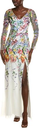 Marchesa Ribbons Gown