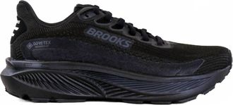 Brooks Womens Ghost 17 Running Shoe In 020 Black/black/ebony