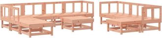 vidaXL 11 Piece Garden Lounge Set Solid Wood Douglas vidaXL