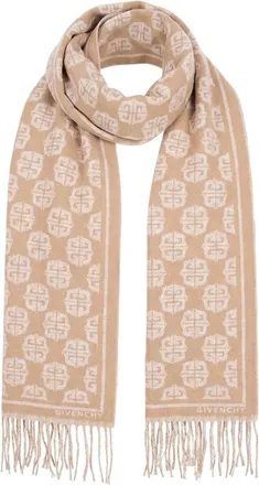 Givenchy Beige Wool Womens Scarf