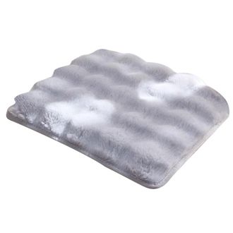 OEM Coj&iacute;n De Asiento Cuadrado Grueso Y Afelpado, - Gris Claro 50 Cm