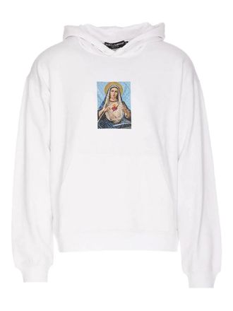 Dolce & Gabbana printed hoodie - White