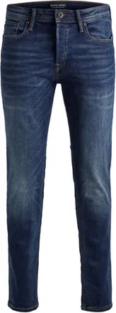 Jack & Jones Tim Original Jeans - Heren - Slim Fit Jeans - Blauw - W32 L32 - Katoen - Jeans