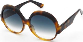 Nina Ricci Womens SNR464 60 600APE Sunglasses - Brown - One Size