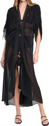 Ramy Brook Raelynn Midi Dress In Black