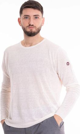 Murphy & Nye Mannen Stuffed Sweater - Heren - Longsleeves - Wit - XL - Tops
