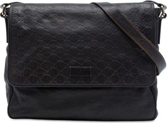Gucci Pre-owned Gucci Guccissima Messenger Bag Unisex 1PRDWSQ4VS8KUY82