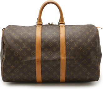 Louis Vuitton Monogram Brown Monogram Boston Bag (Pre-Owned)