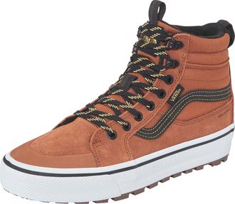 Vans Sneaker VANS MTE SK8-Hi Waterproof Insulated, Damen, Gr. 38, glazed ginger, Leder, Synthetik, Textil, Schuhe Sneaker, wasserdichter, gef&uuml;tterter Sneak