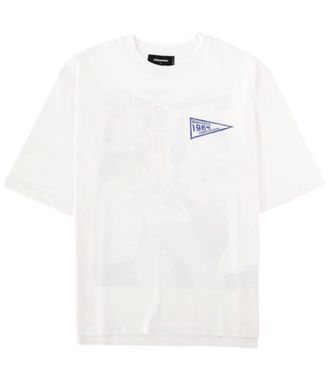 Dsquared2 White Crew Neck T-Shirt
