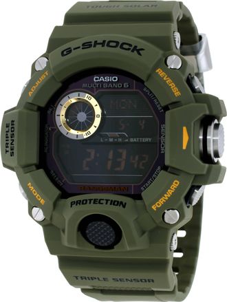 Casio G-Shock Master Of G Land Perpetual Quartz Digital Black Dial Mens Watch GW9400-3