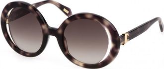 Just Cavalli Womens SJC028-5107UX SJC028 51 5107UX Sunglasses - Brown - One Size