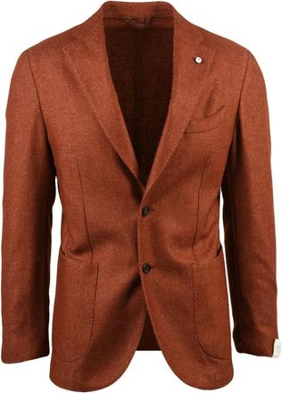 L.B.M. 1911 Hombre, Chaquetas, Rojo, Talla: M