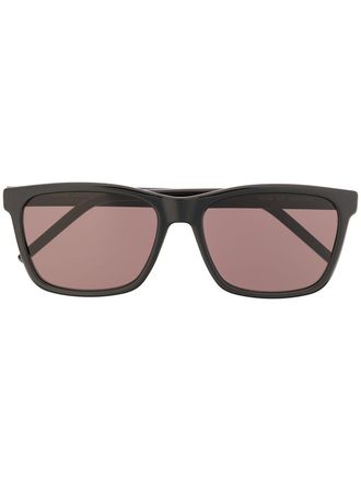 Saint Laurent Eyewear square-frame sunglasses - men - Acetate - One Size - Black