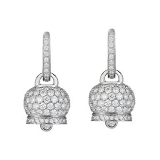 CHANTECLER Bel Oorbellen in Goud met 3-08 CT Diamant - Dames - Oorbellen - Grijs - ONE Size - Accessoires