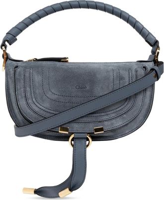 Chlo&eacute; Handbags, female, Blue, Size: ONE SIZE Marcie Mini Shoulder Bag