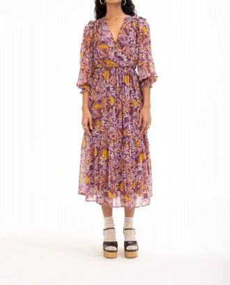 Banjanan Womens Pearl Dress In Violet