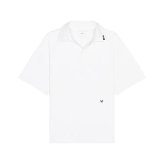 Rhude Relaxed Fit Polo - Heren - Polos - Wit - M - Katoen - Tops