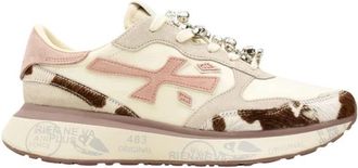 Premiata Lauryn - Dames - Sneakers - Beige - 40 EU - Leer - Schoenen