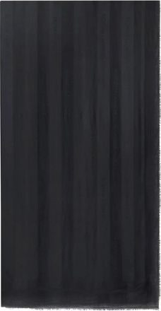Elisabetta Franchi Pashmina met Logo - Dames - Sjaals - Zwart - ONE Size - Accessoires