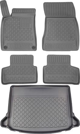 OEM Juego De Alfombrillas Para Coche Y Maletero Para Mercedes Clase A W177 Hatchback A Partir De Mayo De 2018