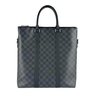 Louis Vuitton Pre-owned Tote Bags, male, Black, Size: ONE SIZE Pre-owned Damier Graphite Tote Bag