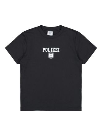 VETEMENTS Vetementen Polizei gemonteerde t -shirt mannen