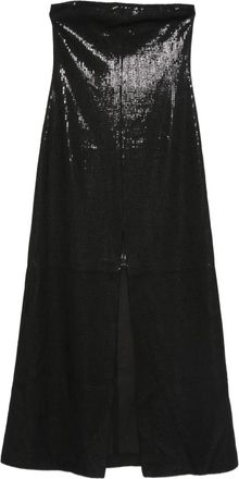 Eleh Abito con paillettes - Nero