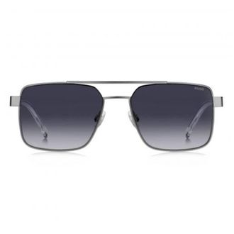 HUGO BOSS Grey Shaded Navigator Mens Sunglasses HG 1313/S 0R81/9O 56