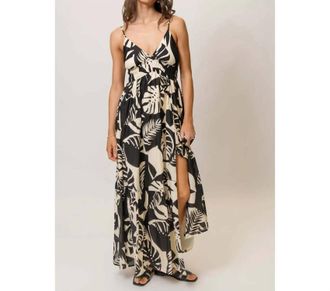 Hutch Flores Dress In Black