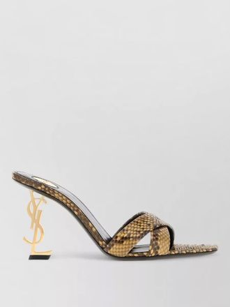 Saint Laurent leather mules