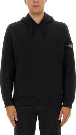 Stone Island Cotton Hoodie-Uomo
