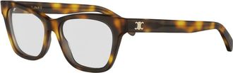 Celine Triomphe Mini Cat-eye Frame - female - CELINE - Glasses - Brown - 54 MM - Accessories