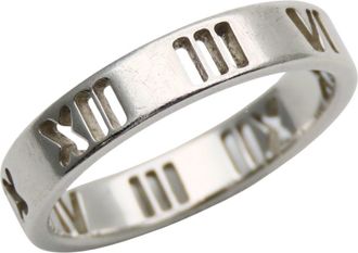 Tiffany & Co. Silver 925 Band Ring (Pre-Owned)