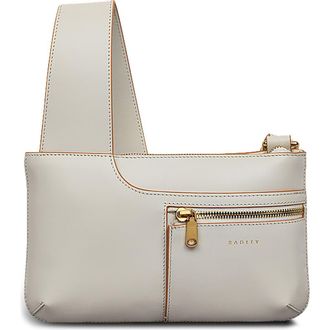 Radley London Pockets Mini Zip Top Crossbody Bag in Chalk at Nordstrom Rack