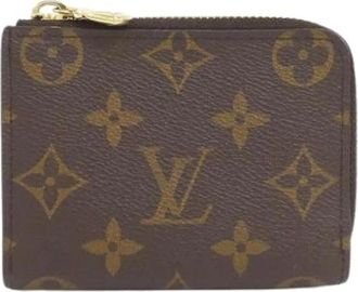 Louis Vuitton Pre-owned Wallets, female, Brown, Size: ONE SIZE Pre-owned Monogram Portefeuille Noah Compact Wallet