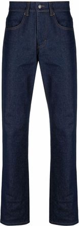 Ami mid-rise straight-leg jeans - men - Cotton - 30 - Blue