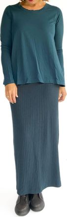 Rundholz Long Sleeve Tee In Ink