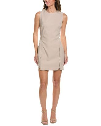 Kenneth Cole Zipper Detail Sheath Dress