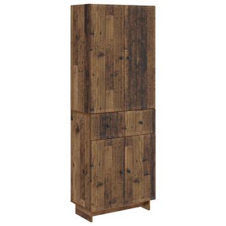 vidaXL Juego De Armarios 2 Uds. Madera De Ingenier&iacute;a Vidaxl