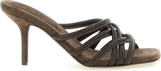 Brunello Cucinelli Brown Leather Heels