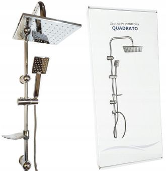OEM Conjunto De Ducha De Lluvia, Columna, Panel, C&uacute;bico, Cuadrado, Kvadrato