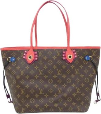 Louis Vuitton Pre-owned Tote Bags, female, Brown, Size: ONE SIZE Pre-owned Monogram Canvas Tote Bag