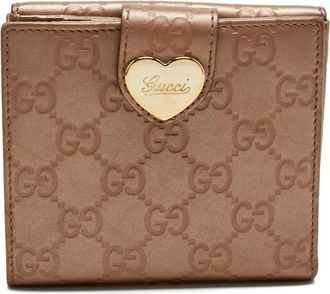 Gucci Portafoglio in pelle - Toni neutri