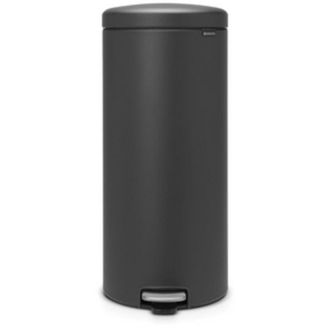 Brabantia 114663 Papelera 30 L Alrededor Pl&aacute;stico Gris - Brabantia