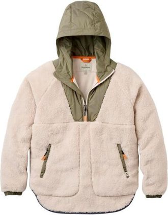 Passenger Beaumont Recycled Sherpa Hooded Fleece 2.0 Fleecepullover f&uuml;r Damen | beige