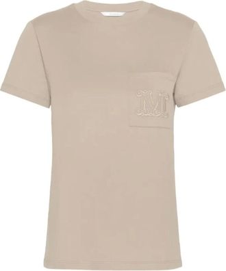 Max Mara Tops, Dames, Grijs, M, Katoen, Papaia Body Top