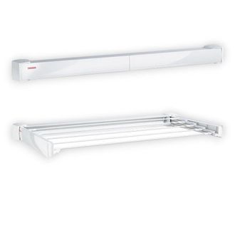 Leifheit Tendedero De Pared Extensible 71x5xh5,5 Cm Para Toallas Y Ropa Sucia